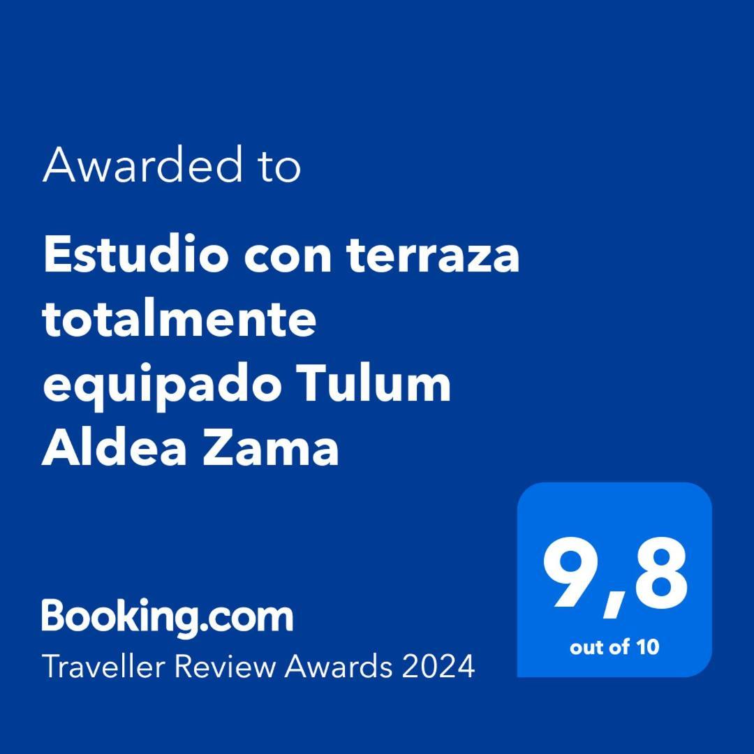 Nuevo Estudio Con Terraza Totalmente Equipado Tulum Aldea Zama Esterno foto